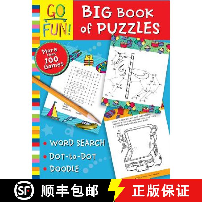 【3-4周达】Go Fun! Big Book of Puzzles [9781449443863]