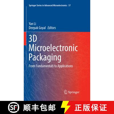 【3-4周达】3D Microelectronic Packaging : From Fundamentals to Applications (Softcover reprint of the... [9783319830865]