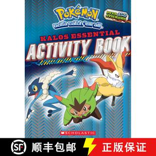 【3-4周达】Pokémon: Kalos Essential Activity Book (Pokémon): An Epic Kingdom of Fantasy Adventure [9780545927499]