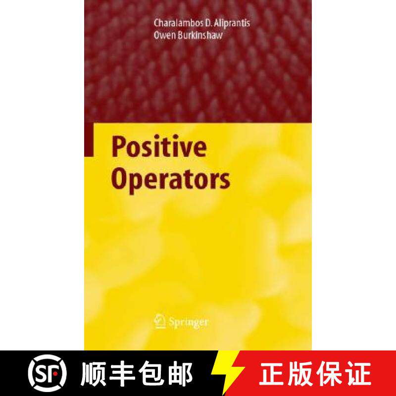 【3-4周达】Positive Operators [9781402050077]