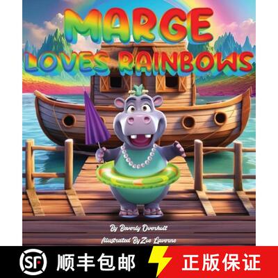 【3-4周达】精装 Marge Loves Rainbows [9798218494605]