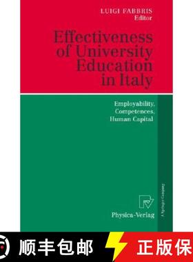 【3-4周达】Effectiveness of University Education in Italy : Employability, Competences, Human Capital [9783790817492]