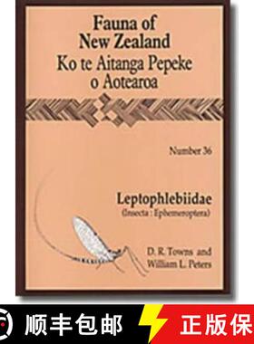预订 Fauna of New Zealand Number 36: Leptophelbiidae (Insecta: Ephemeroptera) [9780478093032]