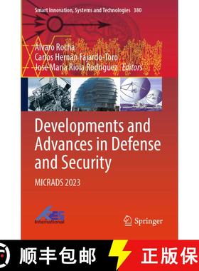 【3-4周达】Developments and Advances in Defense and Security: MICRADS 2023 [9789819989430]
