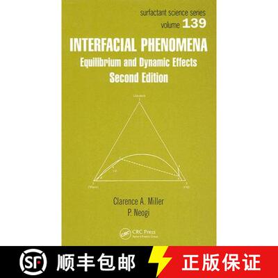 【3-4周达】精装 Interfacial Phenomena : Equilibrium and Dynamic Effects, Second Edition [9781420044423]