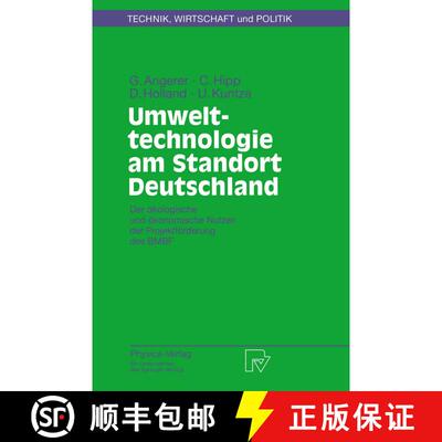 【3-4周达】Umwelttechnologie am Standort Deutschland : Der ökologische und ökonomische Nutzen der P... [9783790810639]