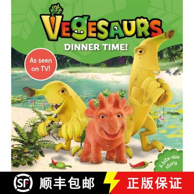 【3-4周达】Vegesaurs: Dinner Time! : Based on the hit CBeebies series [9781035014101]