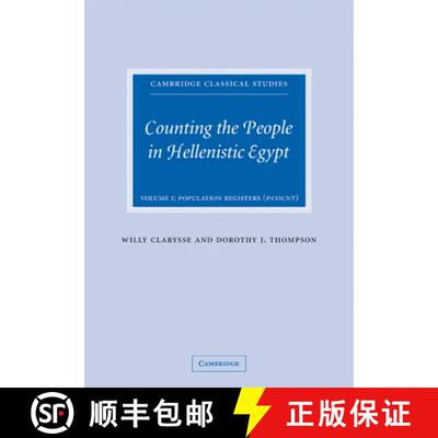 【3-4周达】Counting the People in Hellenistic Egypt: - Population Registers (P. Count) [9780521124874]