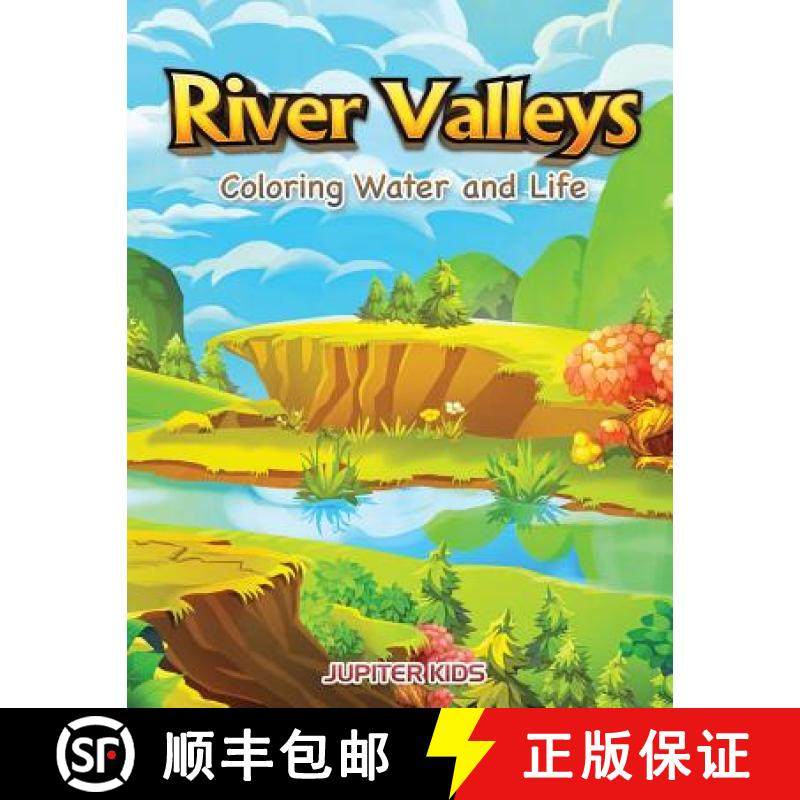 【3-4周达】River Valleys: Coloring Water and Life [9781683268857]