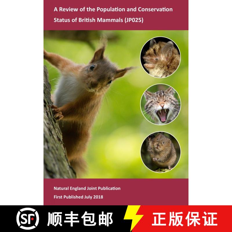 【3-4周达】Review of the Population and Conservation Status of British Mammals [9781783544943]