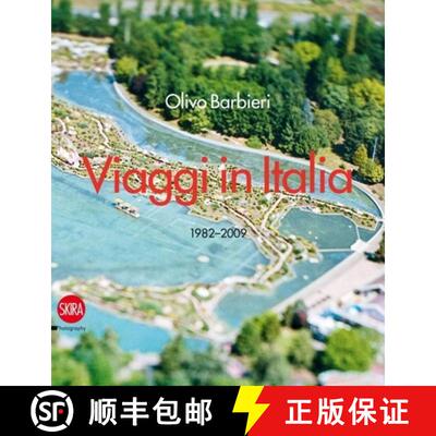 【3-4周达】精装 Olivo Barbieri: Viaggi in Italia: 1982 - 2009 [9788857207315]