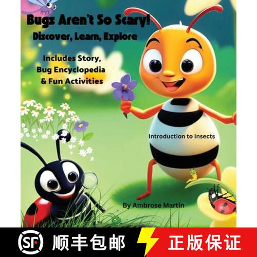 【3-4周达】精装 Bugs Aren't So Scary! Discover, Learn, Explore [9798869294623]