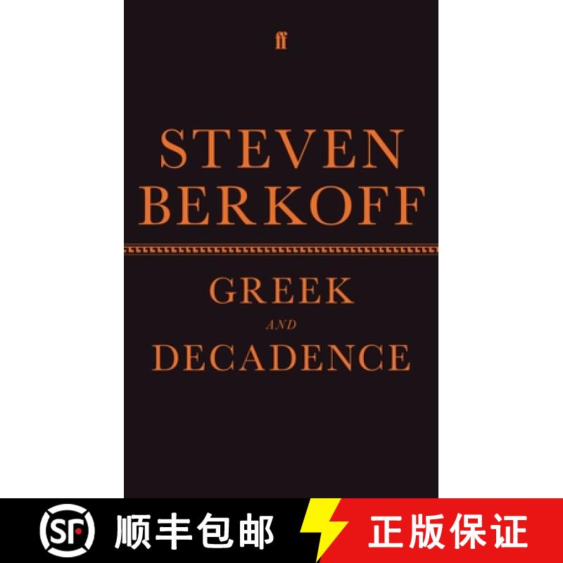【3-4周达】Greek and Decadence [9780571342648]