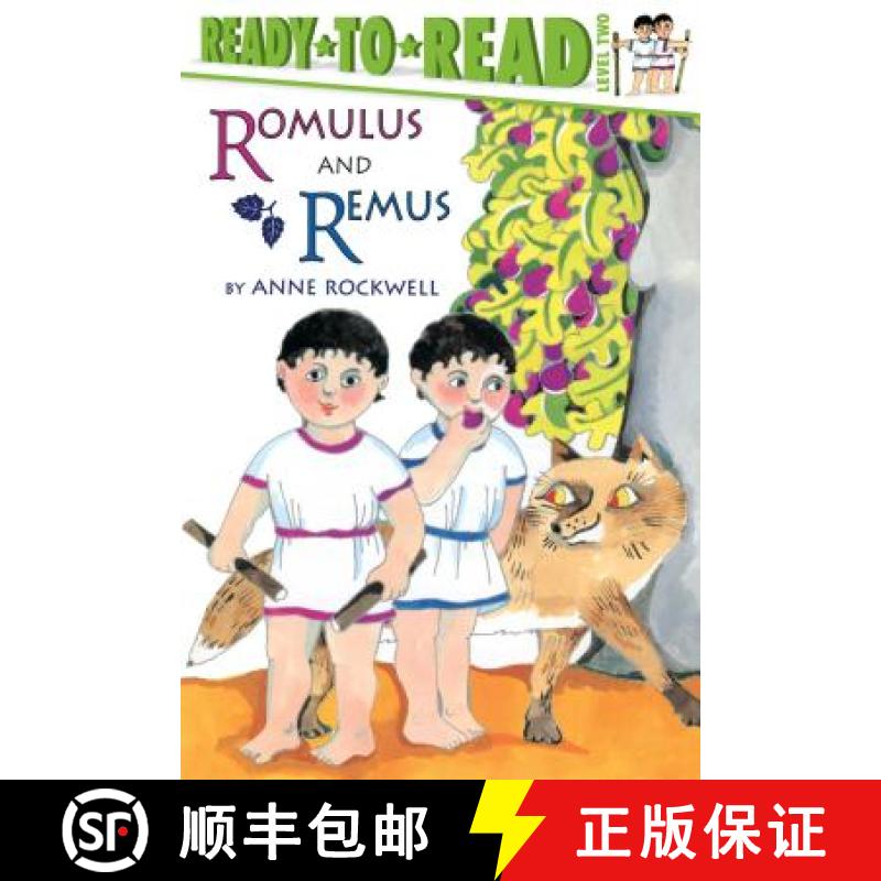【3-4周达】Romulus and Remus: Ready-To-Read Level 2 [9780689812903]