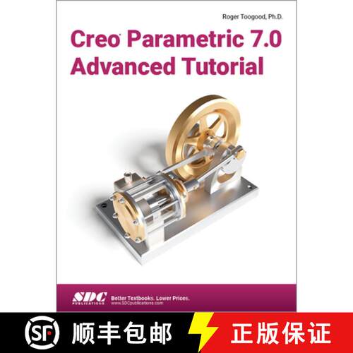 【3-4周达】Creo Parametric 7.0 Advanced Tutorial [9781630573782]