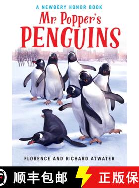 【3-4周达】Mr. Popper's Penguins (Newbery Honor Book) [9780316058438]