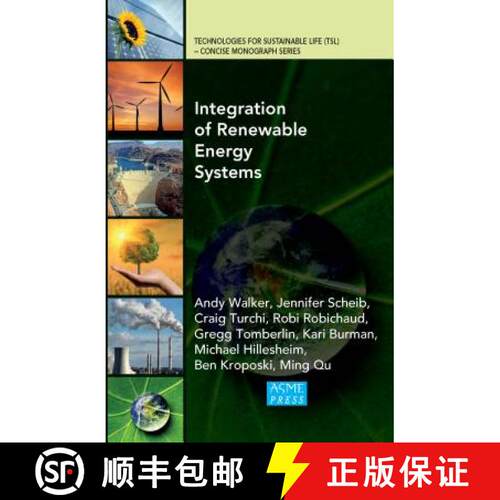【3-4周达】精装 Integration of Renewable Energy Systems [9780791861240]