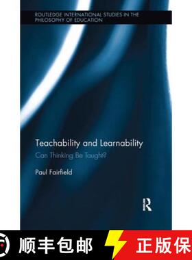 【3-4周达】Teachability and Learnability: Can Thinking Be Taught? [9781138600287]