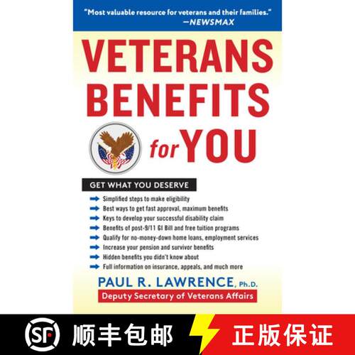 【3-4周达】NEWSMAX VETERAN BENEFITS SURVIVAL GUIDE: Get the Maximum Earned Benefits For Yourself and ... [9781630062156]