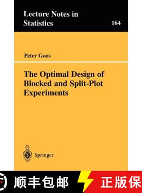 【3-4周达】The Optimal Design of Blocked and Split-Plot Experiments [9780387955155]