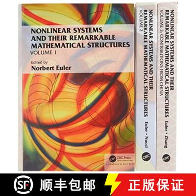 【3-4周达】精装 Nonlinear Systems and Their Remarkable Mathematical Structures, Volumes 1, 2, and 3 [9780367208547]
