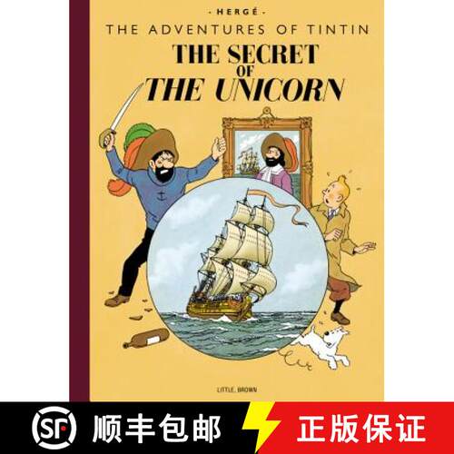【3-4周达】精装 The Secret of the Unicorn: Collector's Giant Facsimile Edition [9780316230551]
