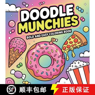 预订 Doodle Munchies Coloring Book for Adults: Simple Coloring Books [9788938767462]