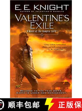 【3-4周达】Valentine's Exile: A Novel of the Vampire Earth [9780451461612]