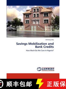预订 Savings Mobilization and Bank Credits [9783659191961]