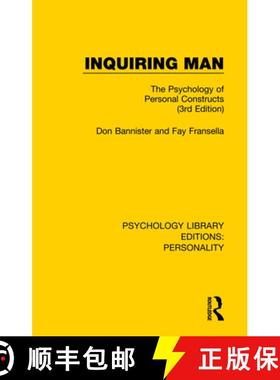 【3-4周达】Inquiring Man: The Psychology of Personal Constructs (3rd Edition) [9780367140946]