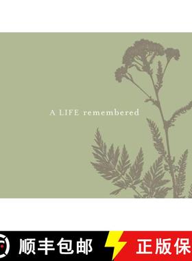 【3-4周达】A Life Remembered: A Memorial Guest Book [9781935414292]