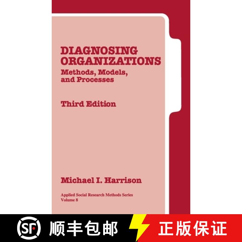 【3-4周达】Diagnosing Organizations: Methods, Models, and Processes (Third Edition) [9780761925729]