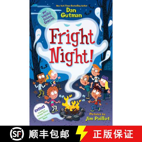 【3-4周达】精装 My Weird School Special: Fright Night! [9780063290259]