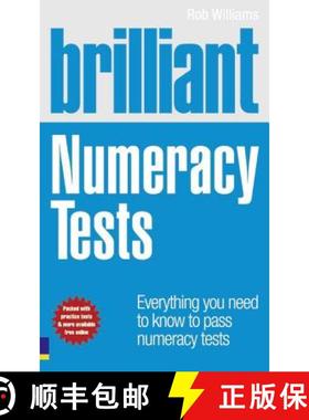 【3-4周达】Brilliant Numeracy Tests: Everything You Need to Know to Pass Numeracy Tests [9780273724650]