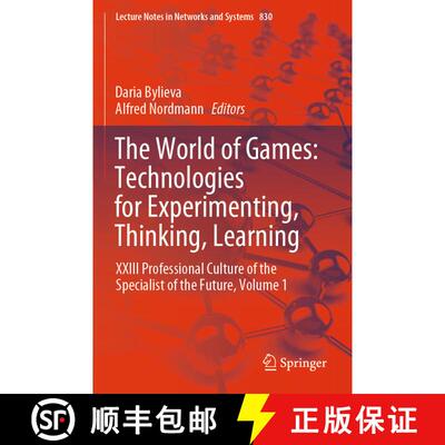 【3-4周达】The World of Games: Technologies for Experimenting, Thinking, Learning: XXIII Professional... [9783031484971]