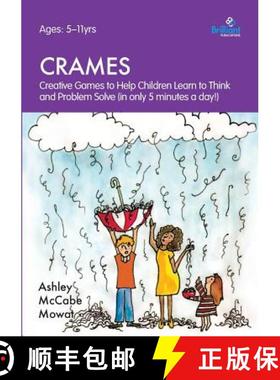 【3-4周达】Crames - Creative Games to Help Children Learn to Think and Problem Solve (in Only 5 Minut... [9780857476333]