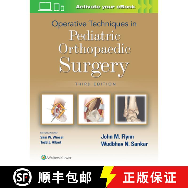【2-3周达】Operative Techniques in Pediatric Orthopaedic Surgery [9781975172060]