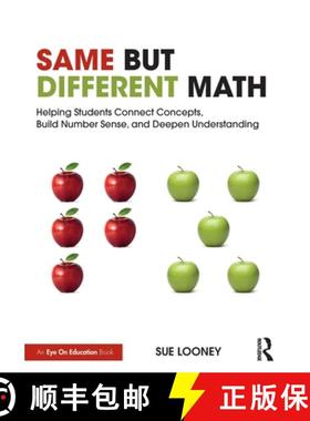 【3-4周达】Same But Different Math: Helping Students Connect Concepts, Build Number Sense, and Deepen... [9781032126555]
