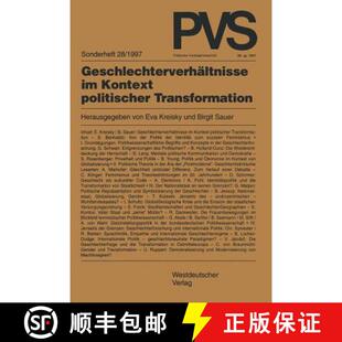【3-4周达】Geschlechterverhältnisse im Kontext politischer Transformation [9783531130941]