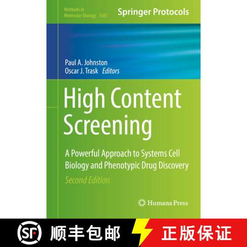 【3-4周达】精装 High Content Screening : A Powerful Approach to Systems Cell Biology and Phenotypic D... [9781493973552]