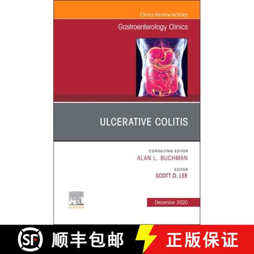 【3-4周达】精装 Ulcerative Colitis, an Issue of Gastroenterology Clinics of North America: Volume 49-4 [9780323835589]