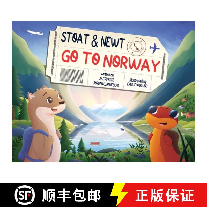 【3-4周达】Stoat and Newt Go to Norway [9798990029415]