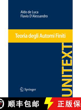 【3-4周达】Teoria degli Automi Finiti [9788847054738]