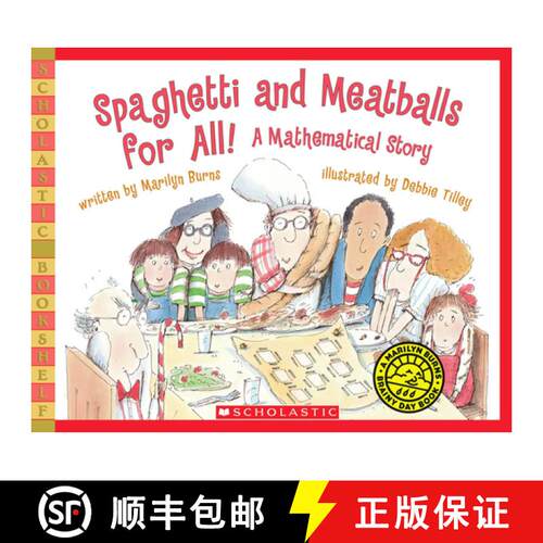 【3-4周达】Spaghetti And Meatballs For All! (Scholastic Bookshelf: Math Skills) [9780545044455]