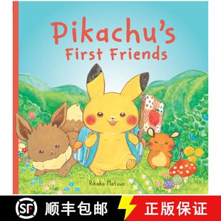 【3-4周达】Pikachu's First Friends (Pokémon Monpoke Picture Book) [9781339005867]
