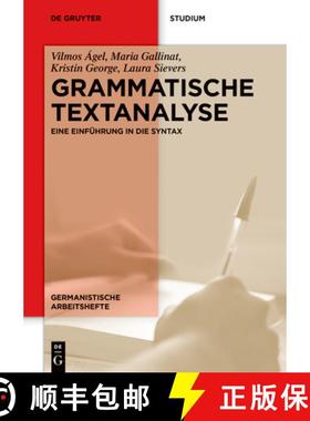 预订 Grammatische Textanalyse [9783110669954]