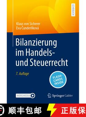 【3-4周达】Bilanzierung im Handels- und Steuerrecht (7., vollst. überarb. Aufl. 2023) [9783658419059]