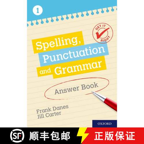 【3-4周达】Get It Right: KS3; 11-14: Spelling, Punctuation and Grammar Answer Book 1 [9780198421566]