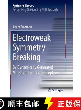 【3-4周达】Electroweak Symmetry Breaking : By Dynamically Generated Masses of Quarks and Leptons [9783319383866]