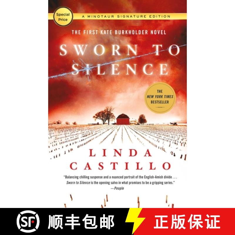 【3-4周达】Sworn to Silence: The First Kate Burkholder Novel [9781250161635]